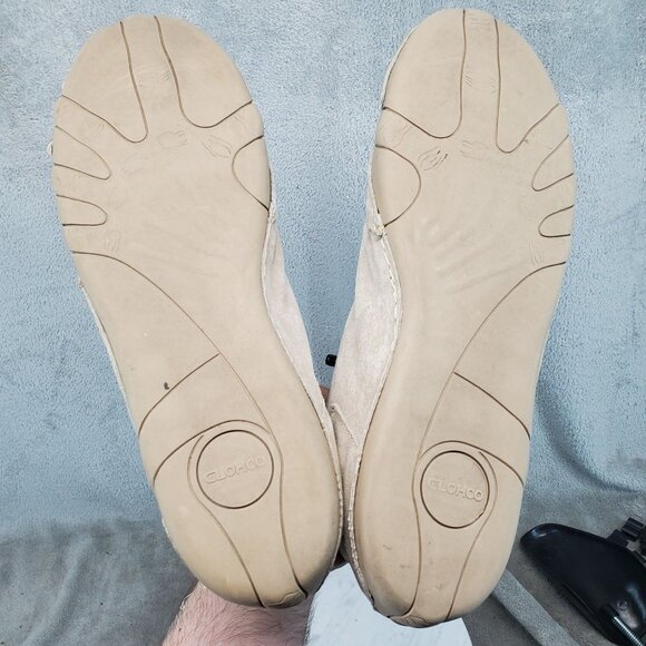 Cloohoo Shoes Mens EU 48 US 14 Tan Suede Ankle Chukka Boots - Picture 10 of 12